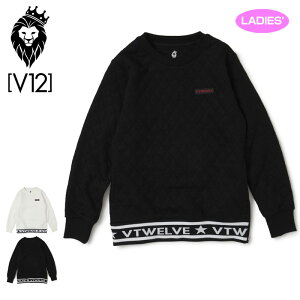 V12 St fB[X  LeBO XEFbg QUILT CREW V122120-SW06 BEgDG yVizQCBR StEFA  g[i[ gbvX V12GOLF OCT1