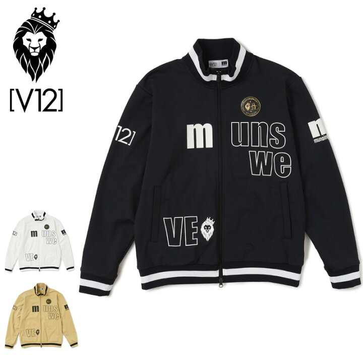 楽天市場】V12 ゴルフ マンシング コラボ メンズ ジャケット 裏起毛 