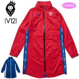 V12 ゴルフ レディース 高耐水圧 レインコート SIDE LOGO RAIN COAT V122210-JK03 ヴィ・トゥエルヴ 【新品】2SS2 レインウェア V12 GOLF ワンピース カッパ JUN1