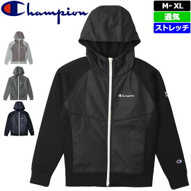 チャンピオン ゴルフ メンズ フルジップ 長袖 パーカー フーデッド スウェットシャツ C3-WG101 Champion Golf 【新品】2WF2 ゴルフウェア OCT1