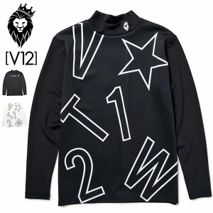 V12 St Y bNlbN  Vc CRAZY LETTER L/S MOCK V122220-CT04 BEgDG yVizRCBR StEFA bNVc V12GOLF SEP2