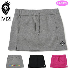 V12 ゴルフ スカート BACK 5 STAR SKIRT V122220-SK03 ヴィ・トゥエルヴ 【新品】RCBR ゴルフウェア レディース スコート V12 GOLF SEP2