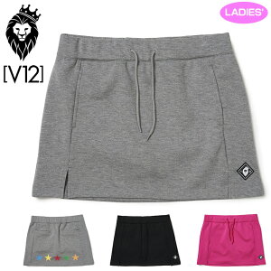 V12 St XJ[g BACK 5 STAR SKIRT V122220-SK03 BEgDG yVizRCBR StEFA fB[X XR[g V12 GOLF SEP2