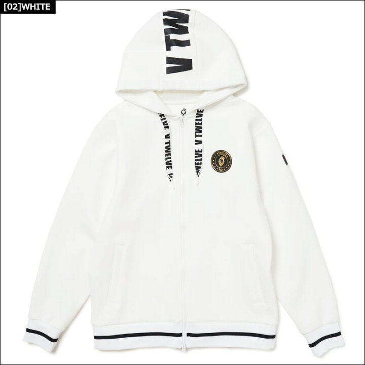 楽天市場】V12 ゴルフ メンズ フルジップ 長袖パーカー LOGO CORD F/Z  