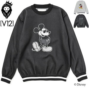 V12 St Y N[lbN jbg MICKEY / KNIT V122221-KN07 BEgDG yVizRCBR StEFA AE^[ Z[^[ gbvX ~bL[}EX V12 GOLF NOV3