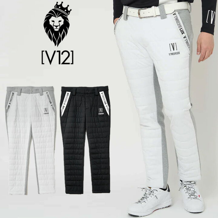 楽天市場】V12 ゴルフ メンズ ロングパンツ LX PERFORM PANTS 防寒  