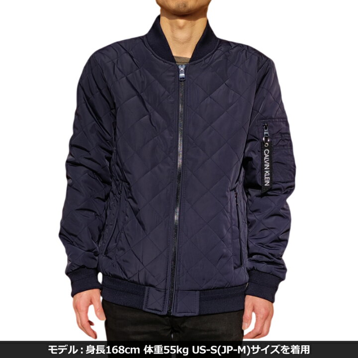 楽天市場】カルバンクライン メンズ 中綿 キルティング ジャケット  