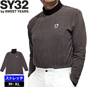 SY32 GOLF Y {[_[ bNlbNVc BORDER HIGH NECK SYG-2135-ByVizRCBR GXCT[eB[gD St nClbN StEFA YEFA