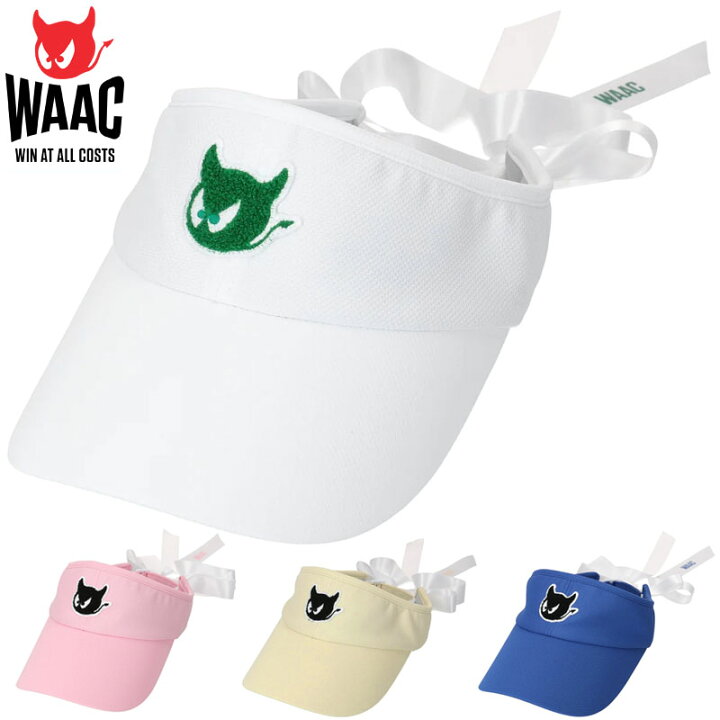 楽天市場】WAAC ワック レディース リボン サンバイザー 072232834  