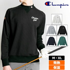 チャンピオン ゴルフ メンズ モックネック 長袖 シャツ C3-YG404 Champion Golf 【新品】3WF2 スエット ゴルフウェア モックシャツ SEP2