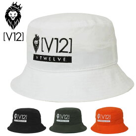 V12 ゴルフ バケットハット VT BUCKET HAT V122320-CP09 ヴィ・トゥエルヴ 【新品】3WF2 メッシュ ゴルフウェア 帽子 ハット 刺繍 V12 GOLF AUG3