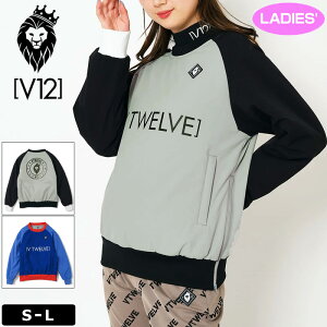 V12 ゴルフ レディース 長袖 中綿 ブルゾン 保温 防風 撥水 WARM SNEAD V122320-JK07 ヴィ・トゥエルヴ 【新品】SCBR 中わた スニード ジャック ゴルフウェア V12GOLF NOV1