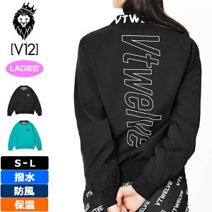 V12 ゴルフ レディース 長袖 ブルゾン V122320-JK12 JACQUARD NECK ヴィ・トゥエルヴ 【新品】SCBR スニード ジャック ゴルフウェア V12GOLF SEP2