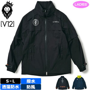 V12 St fB[X  CWPbg 2WAY [P[Xt LINE UP RAIN JKT V122410-JK01 BEgDGyVizTAAR CEFA V12 GOLF FEB2