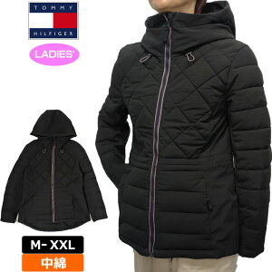 TOMMY HILFIGER g~[qtBK[ fB[X ȃWPbg 1781605 ubN y yVizh u] AE^[ gbvX p[J[ StEFA tWbv t[fB[