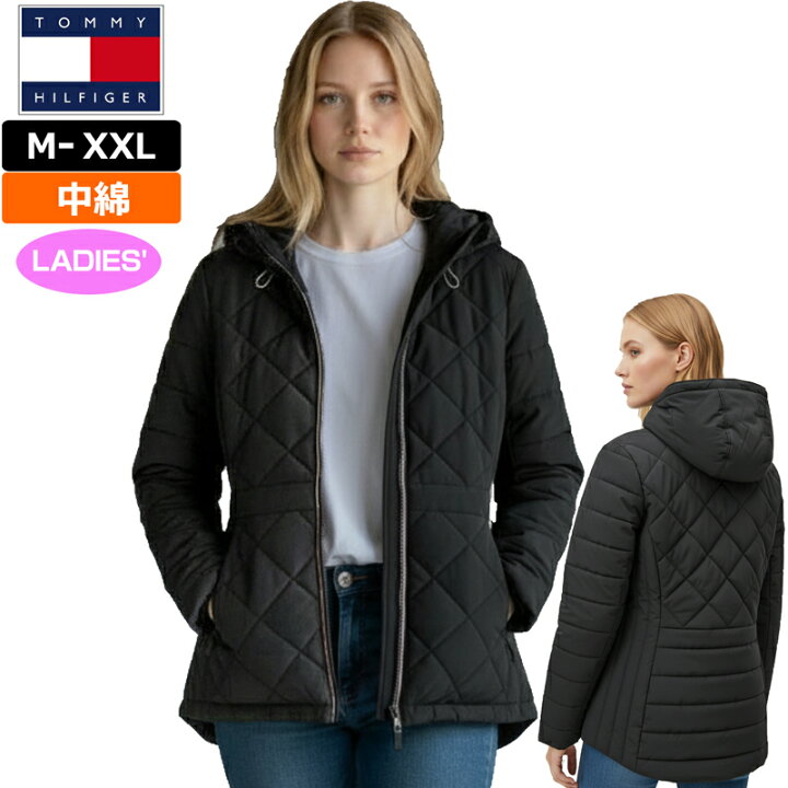 楽天市場】TOMMY HILFIGER トミーヒルフィガー レディース 中綿  