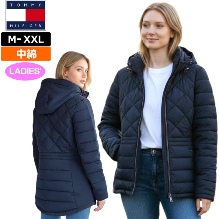 楽天市場】TOMMY HILFIGER トミーヒルフィガー レディース 中綿 