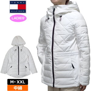 TOMMY HILFIGER g~[qtBK[ fB[X ȃWPbg 1781605 zCg y yVizh u] AE^[ gbvX p[J[ StEFA tWbv t[fB[