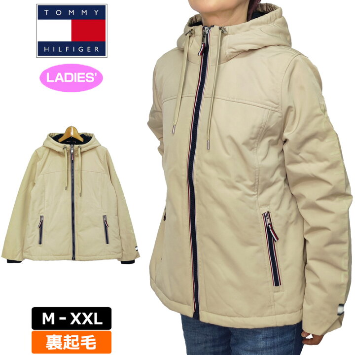 楽天市場】トミーヒルフィガー レディース 裏ボア フルジップ  