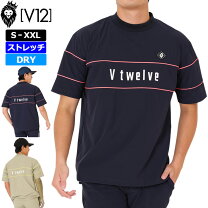 楽天市場】v12 ゴルフ モックネック（カラーネイビー）（ゴルフ 