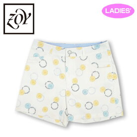 【均一SALE】ZOY ゾーイ ストレッチ ショートパンツ レディース 071682401 春夏【新品】8SS1 レディス女性ゴルフゴルフウェアボトムス半ズボン短パンハーフパンツ 【CPN】