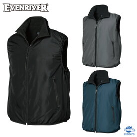 イーブンリバー EVENRIVER【vf01】3L 裏フリースベスト 防寒服 防寒着 上着 アウター インナー 作業服 作業着 仕事着 メンズ レディース 激安【正規品】