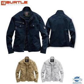 BURTLE(バートル) 8101 ジャケット SS-5L 秋冬 綿素材 やや細身 スタイリッシュ 男女兼用 作業着 作業服