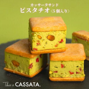 【イタリアンチーズケーキ カッサータサンド・ピスタチオ】「CASSATA Sand pistachio」|スイーツ 洋菓子 プレゼント ギフト お誕生日 内祝い 手土産 チーズケーキ サンド 濃厚 厳選 勤労感謝の