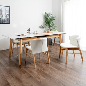 ダイニングテーブルセット 伸長式 4人用 幅160 幅195 セラミック並みの高耐久性素材 5点セット 4人掛け おしゃれ 大理石調 石目調 モダン 高級 耐火性 耐熱性 キズに強い 食卓 ダイニングテー