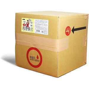 超洗浄戦士 アルカリ電解水洗浄液 pH13.2 10L バンガードエンタープライズ  除菌 洗浄 清掃 洗剤 日本製