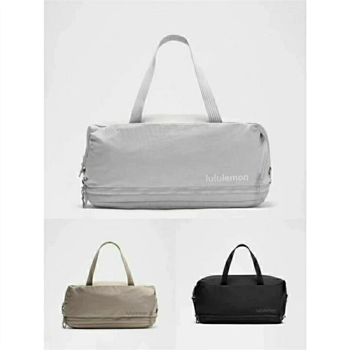 楽天市場】lululemon ルルレモン 3-in-1 ジムバッグ ダッフルバッグ 