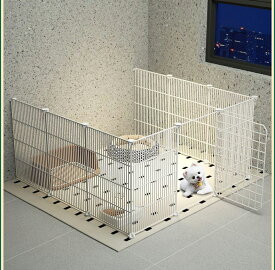 犬サークル ペットフェンス 子犬 小型犬 猫 うさぎ アヒル ペットサークル フェンス 折りたたみ 置くだけ 屋外 室内 金属製 パネル入り ワイヤーサークル 組み立て簡単