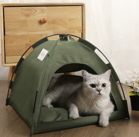 キャットハウス ペットベッド 猫用ベッド 猫用品 ペット用品 滑り止め クッション ペットクッション おしゃれ 可愛い