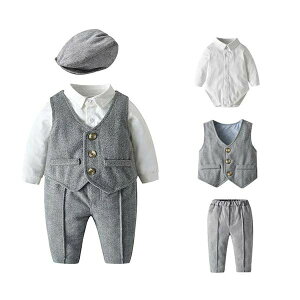 フォーマルスーツ 男の子 セットアップ キッズ 子供服 ロングパンツ 長ズボン 結婚式 赤ちゃん 新生児 初節句 入園式 卒園式 入学式 卒業式 発表会 七五三 お宮参り 誕生日 記念撮影 出産お