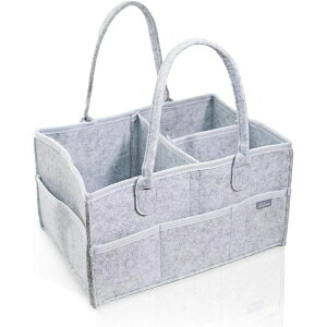 オムツストッカー おむつストッカー オムツ収納 ベビー用品 収納バッグ 多機能 オムツ収納ケース おむつ収納バッグ おむつバッグ ベビー 車旅行用収納バック 収納ケース グレー オムツ収納