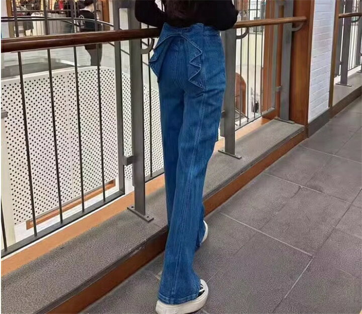 楽天市場】【店長おすすめ】デニムパンツ ワイドパンツ レディース 