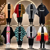 【店長おすすめ】コスプレ衣装 ハロウィン コスプレ衣装セット 鬼滅の刃 通勤・イベント用アニメ劇場版 …