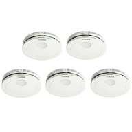 5台セット (5個) パナソニック 火災報知器 けむり当番 SHK48455K 薄型2種 電池式 移報接点なし