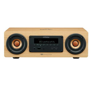 Victor EX-DM10 ���C�����X�X�s�[�J�[ �R���| WOODCONE �E�b�h�R�[�� Bluetooth USB�[�q FM/AM