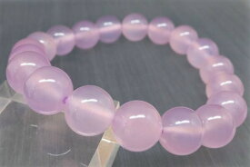 10mm パープルカルセドニー ブレスレット 高品質AAAAA
