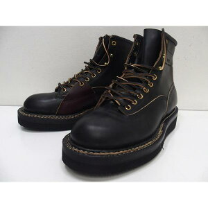 y2025H~ ׁzWHITEfS BOOTS(zCc u[c)[ 6ff NORTH WEST SIDE PATCH/Black x Burgundy/Made inFUSA]zCc 6C` m[XEFXg TChpb` Made in USA AJ