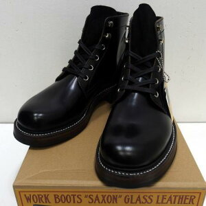 y2023t VzTOYS McCOY(gCY}bRC)[WORK BOOTS SAXON/GLASS LEATHER] WORK BOOTS "SAXON" GLASS LEATHER [Nu[c KXtBjbV TN\ {