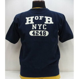 【2022春夏 新作】COLIMBO(コリンボ)[Plattsburgh Athletic Shirt/House of Richeld N.Y.-Navy]半袖スウェット プラッツバーグ アスレチックシャツ 日本製