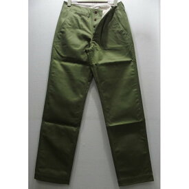 【2024春夏 再入荷】WAREHOUSE(ウエアハウス)Original Vintage Chinoes [Lot.1082 MILITARY CHINOES/Not Washing-Green]ボタンフライ チノ トラウザース ノンウォッシュ（未洗い）グリーン 日本製