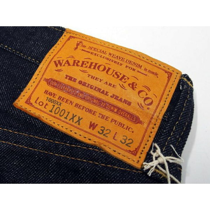 楽天市場】【2025梅春 再入荷】WAREHOUSE(ウエアハウス) [Lot.1001XX 