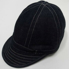 【2024梅春 入荷】WAREHOUSE(ウエアハウス)[Lot.5242 DENIM CAP/Indigo] Lot 5242 DENIM CAP デニムキャップ インディゴデニム CAP 帽子 日本製
