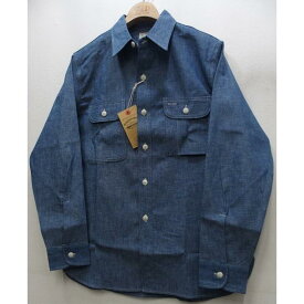 【2024春夏 新作】WAREHOUSE(ウエアハウス) [Lot.3048 BIG YANK TYPE CHAMBRAY SHIRTS/Sax]BIG YANK ビッグヤンクモデル シャンブレーシャツ サックス NON WASH Lot 3048 BIG YANK TYPE CHAMBRAY SHIRTS 無地 日本製