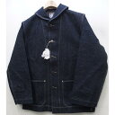 【2025盛夏 新作】John Gluckow(ジョン グラッコー)by WAREHOUSE [Lot.JG-27 Sailor's Blouse,/Indigo Custom Print]Lot.JG-27 Sailor's Blouse, 1914 カスタム カバーオール インディゴデニム ノンウォッシュ 日本製