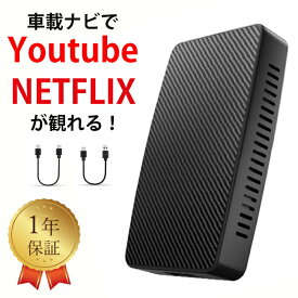 車載ナビが大画面スマホに変身！　Play2Video　カーナビ Youtube Netflix 動画視聴可能　スマホ差し込み不要 車 ドライブ カーナビ