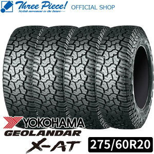 �y�[���v�m�F�z YOKOHAMA ���R�n�} �^�C�� GEOLANDAR X-AT �W�I�����_�[ 275/60R20 �V�i�^�C��1�`4�{�Z�b�g �X���[�s�[�X �I�t�B�V�����V���b�v